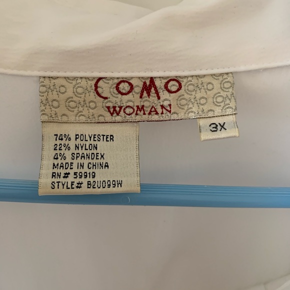 Como 3/4 sleeve women’s blouse - Picture 2 of 5